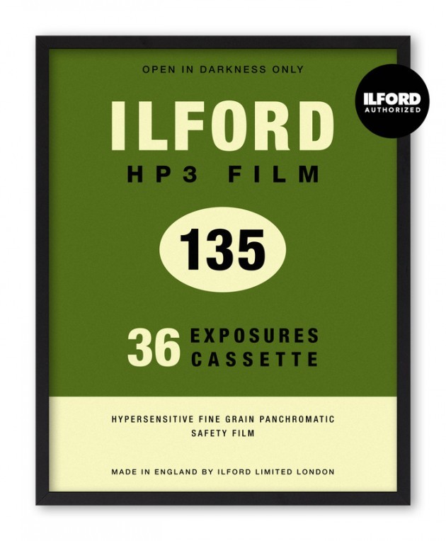 Ilford HP3 135