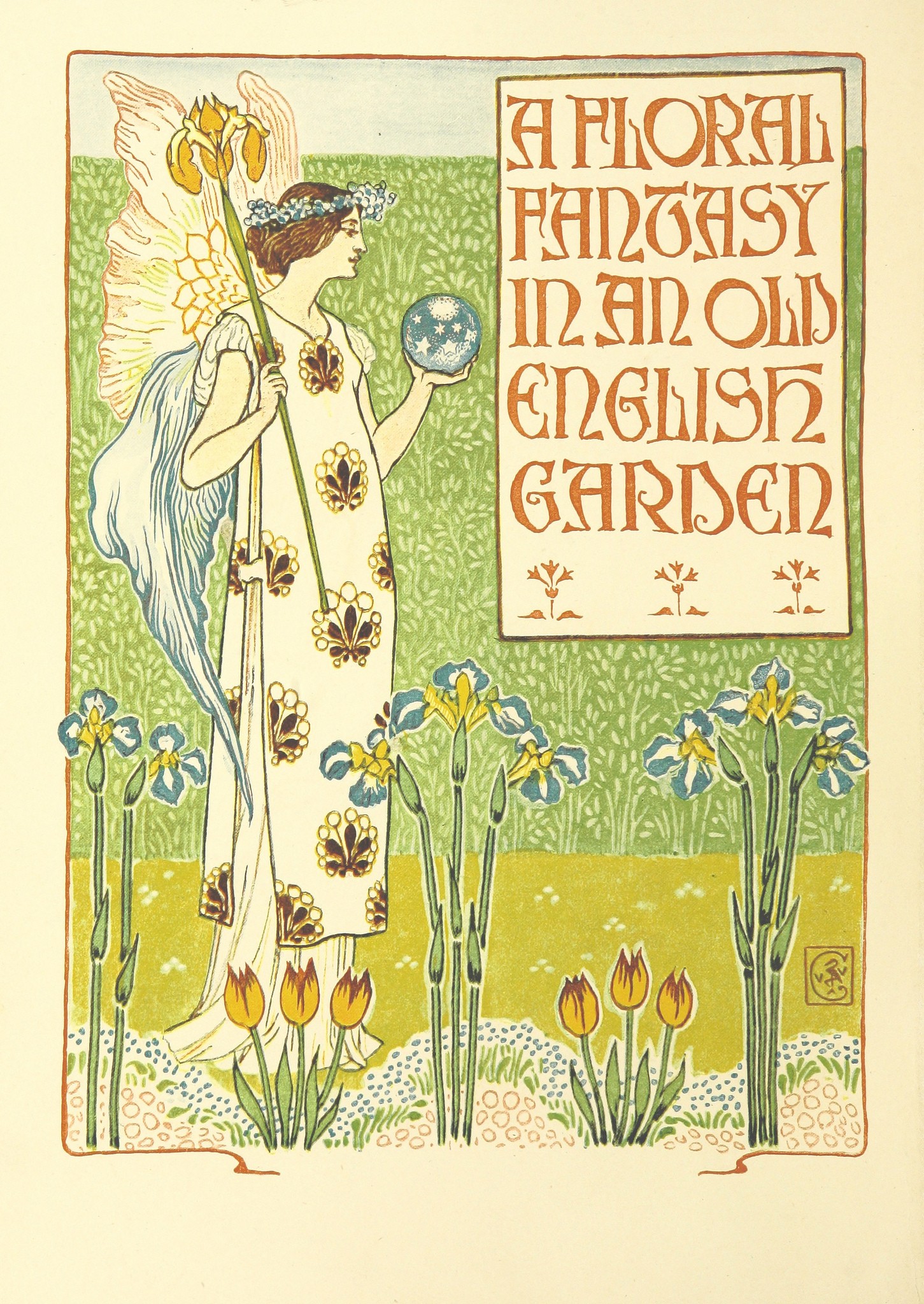 da 'A Floral Fantasy in an Old English Garden. Set forth in verses & coloured designs, Walter Crane, 1899