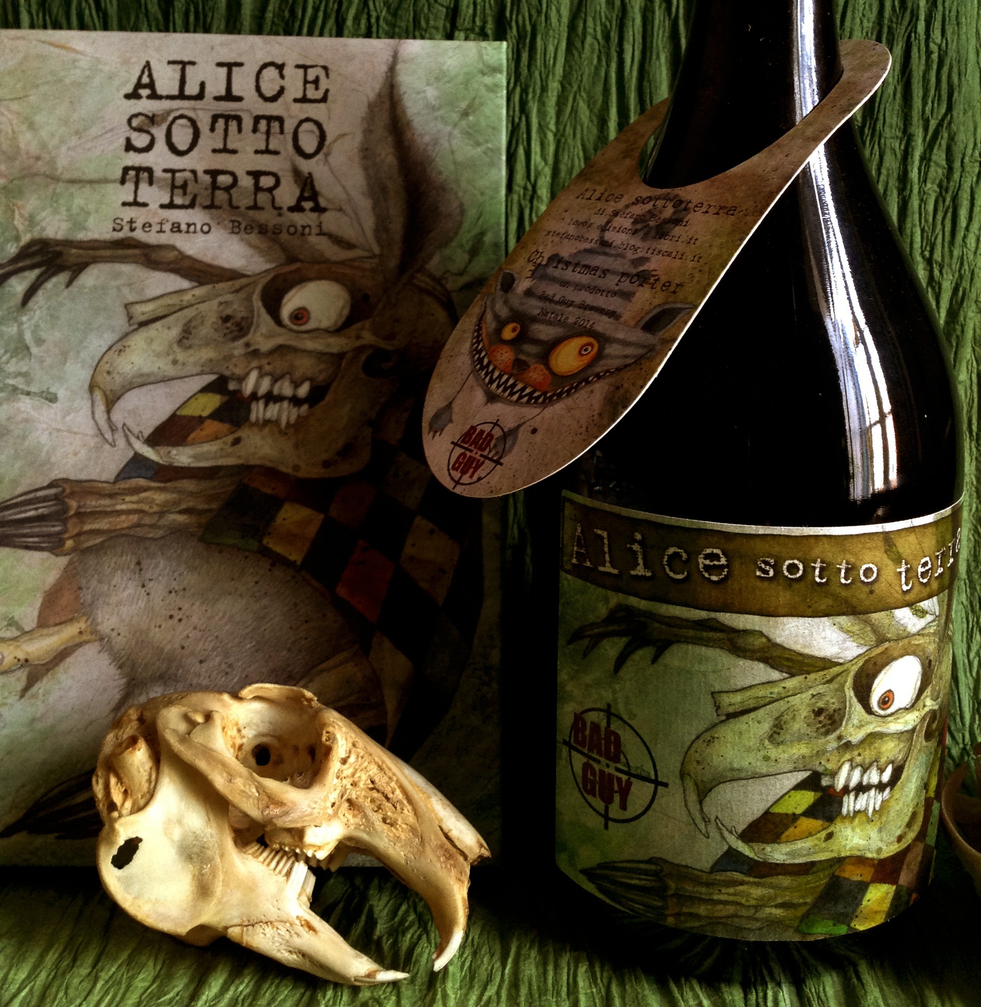 La birra di Alice Sotto terra ©Stefano Bessoni
