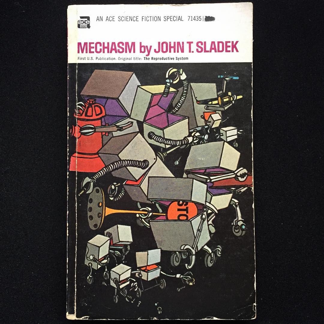 “Mechasm”, John T. Sladek, 1968 Cover art by Leo e Diane Dillon, 1969